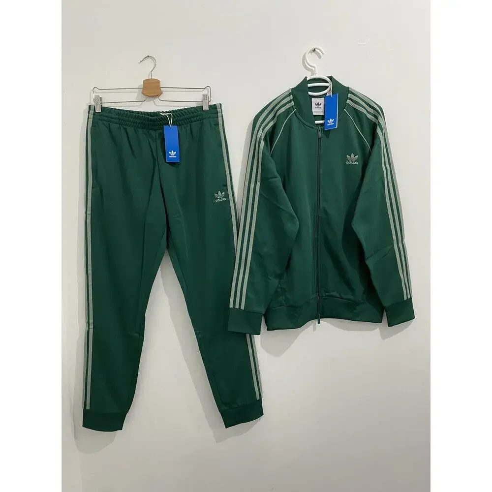 Adidas Originals Classic Superstar Tracksuit Collegiate Green Size L